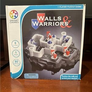 Walls & Warriors Solo Player Strategy Game